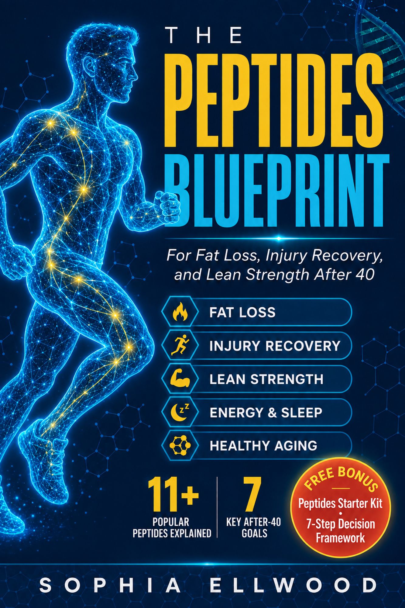 Cover of The Peptides Blueprint by Sophia Ellwood